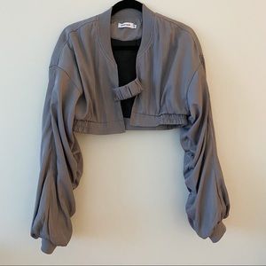 Crop Bomber Jacket Women NWOT
